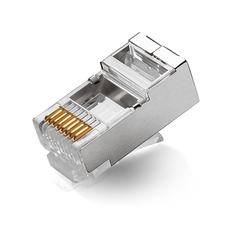 Конектор RITAR RJ-45 8P8C FTP Cat-5 екранований (100 шт / уп.) Q100 Изображение