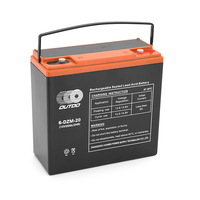 Мотоаккумулятор Мото OUTDO   6-DZM-20 GEL (12V 20A)( 180 х 78 х 170 ) Зображення