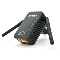 Підсилювач WiFi сигналу з 2-ма вбудованими антенами LV-WR17, живлення 220V, 300Mbps, IEEE 802.11b / g / n, 2.4-2.4835GHz, BOX Изображение