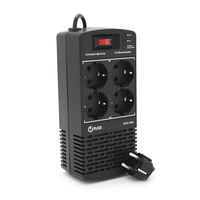 Стабілізатор напруги релейний Europower EPX-1204 1200VA 600W, input:184~276V, output:220V±10%, 4 SHUKO, Q12 Зображення