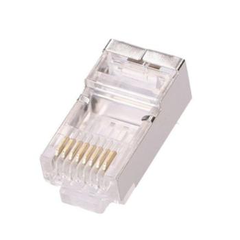 Коннектор PiPo RJ-45 8P8C FTP Cat-5 (100 шт / уп.) Q100 Зображення