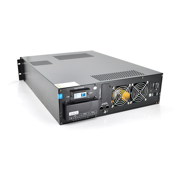 ДБЖ з правильною синусоїдою ONLINE Ritar RT-10KL-LCD, RACK 10000VA(9000Вт), 192В, Струм макс. 5A, під зовн.АКБ Зображення