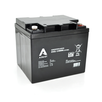 Акумулятор AZBIST Super GEL ASGEL-12400M6, Black Case, 12V 40.0Ah (196x165x173) Q1/96 Зображення