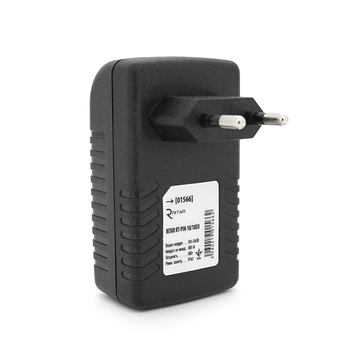POE інжектор RITAR RT-PIN-18/18EU, 18V 1A (18Вт) з портами Ethernet 10/100Мбіт/с, EU PLUG Зображення