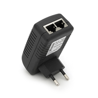 POE інжектор RITAR RT-PIN-18/18EU, 18V 1A (18Вт) з портами Ethernet 10/100Мбіт/с, EU PLUG Зображення
