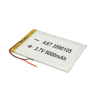 Літій-полімерний акумулятор 3*90*104mm (Li-ion 3.7В 4100мА·год) Зображення