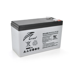 Акумуляторна батарея AGM RITAR HR1236W, Gray Case, 12V 9.0Ah ( 151 х 65 х 94 (100 ) 2.60kg Q10 Зображення