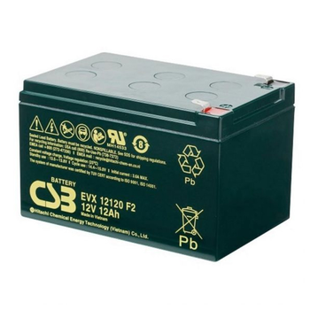 Акумуляторна батарея CSB EVX12120, 12V 12Ah (151х98х94(100)мм, Q6) Зображення