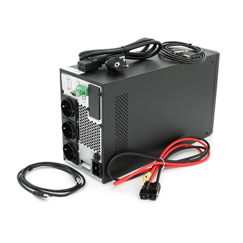 ДЖБ з правильною синусоїдою Ritar PT-3KL-LCD, 3000VA (2700Вт), 96В, Струм макс. 5A, під зовнішній АКБ (405*190*325) Зображення