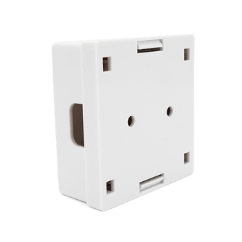 Розетка RITAR FTP 8P8C RJ45 2 порт Cat-5, накладна біла Q500 Зображення