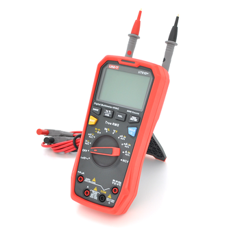 Мультиметр UNI-T UT61D+ Вимірювання: V (AC/DC), A (AC/DC), Ω, C, Hz, DUTY, °C/°F, NCV (True RMS). Функції: USB, Data Hold, Max/Min, REL, продзвін Изображение
