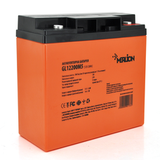 Акумуляторна батарея MERLION GL12200M5 12 V 20 Ah ( 180 x 78 x 165 (168) ), 5,4 kg Orange Q4 Зображення