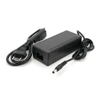 Комутатор POE 48V з 8 портами POE 100Мбіт + 2 порт Ethernet (UP-Link) 100Мбіт, корпус – метал, Black, БП в комплекті, Q18 Зображення