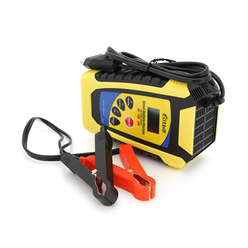 Автоматичне ЗУ для акумулятора Katbo KTB-BC1803 6V/12V/24V,2-6A,LCD,клеми(AGM/GEL/Lead/MF) Зображення