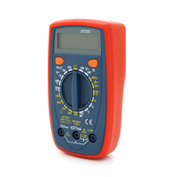 Multimeter DT-33C, Measurements: V DC/AC, A DC/AC, Ω, °C, hFE. Continuity test, HOLD, backlight Зображення