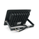 Прожектор SLIM LED RITAR RT-FLOOD30A, 30W, SMD2835, IP65, 2400Lm, 6500K (100%), Ra>70, 141*106*28mm, Black Зображення