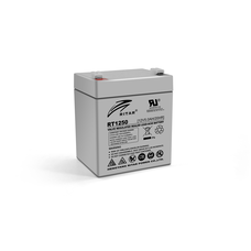 Акумуляторна батарея AGM RITAR RT1250, Gray Case, 12V 5.0Ah  ( 90 х70 х 101 (107) ) Q10 Зображення