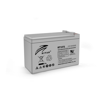 Акумуляторна батарея AGM RITAR RT1272, Gray Case, 12V 7.2Ah (151 х 65 х 94 (100) ) Q10 Зображення