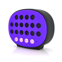 Колонка T9 Bluetooth 4.1 до 10m, 1х3W, 4Ω, 600mAh, ≥90dB, TF card/USB, DC 5V, Purple Изображение