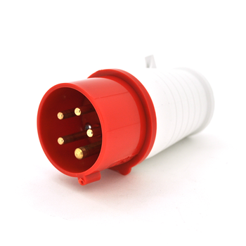 Вилка кабельна SF-015, 5 контактів, 3Р + N + E, 16А, 380V, IP44 Изображение