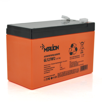 Акумуляторна батарея MERLION GL1270F2 12 V 7Ah ( 150 x 65 x 95 (100) Orange Q10/480 Зображення