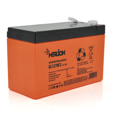 Акумуляторна батарея MERLION GL1270F2 12 V 7Ah ( 150 x 65 x 95 (100) Orange Q10/480 Зображення