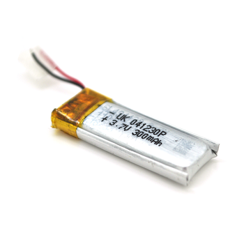 Літій-полімерний акумулятор 4*12*30mm (Li-ion 3.7В 250мА·год) Изображение