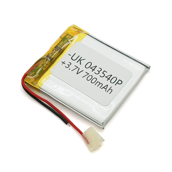 Літій-полімерний акумулятор 4*35*40mm 3,7V (Li-ion 3.7В 700мА·год) Зображення