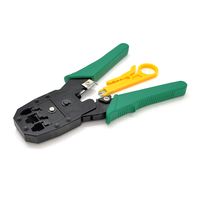 Інструмент MLT-4 для обжимки RJ-45 (8P8C) та RJ-12/11 (6P6C) 4P4C, Зелені Q10 Зображення