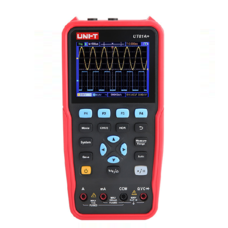 Мультиметр UNI-T UT81A+ (RP UT81A+) з графічним дисплеєм, 5 В постійного струму, 2 А, 2600 мАг 2 (18650), 0,1 Гц~30 МГц, 198×96×38 мм Изображение