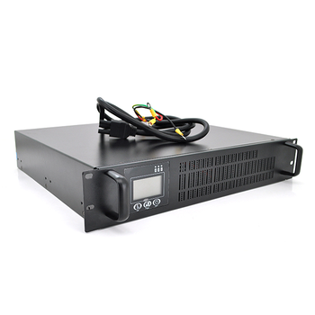 ДЖБ з правильною синусоїдою ONLINE Ritar RT-3KL-LCD, RACK 3000VA (2700Вт), 96В, під зовнішній АКБ,  (480*420*90) Зображення