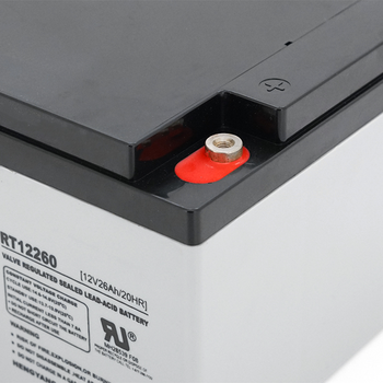 Акумуляторна батарея AGM RITAR RT12260, Gray Case, 12V 26.0Ah  (166 х 178 х125 ) Q1 Зображення