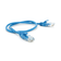 Патч-корд литий RITAR, UTP, RJ45, Cat.5e, 0,5m, синій, Cu (мідь) Зображення