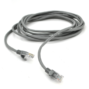Патч-корд литий RITAR, UTP, RJ45, Cat.5e, 3m, сірий, Cu (мідь) Q600 Зображення
