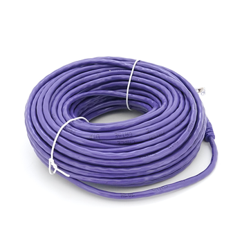 Патч-корд литий RITAR, UTP, RJ45, Cat.5e, 25m, фіолетовий, Cu (мідь) Изображение