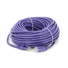 Патч-корд литий RITAR, UTP, RJ45, Cat.5e, 25m, фіолетовий, Cu (мідь) Изображение