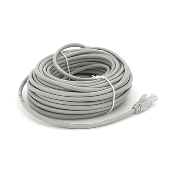 Патч-корд литий RITAR, UTP, RJ45, Cat.5e, 15m, сірий, Cu (мідь) Q100 Зображення