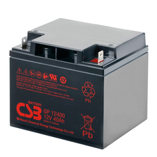 Акумуляторна батарея CSB GP12400, 12V 40Ah (197х166х170мм), Q1 Зображення