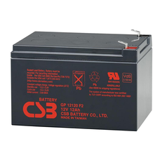 Акумуляторна батарея CSB GP12120F2, 12V 12Ah (151х98х100мм), Box/Q6 Зображення
