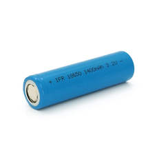 Літій-залізо-фосфатний акумулятор LiFePO4 IFR18650 1400mah, 3.2v, Blue Изображение