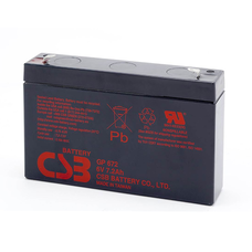 Акумуляторна батарея CSB GP672, 6V 7.2Ah (151х34х100мм), 1.22kg Зображення