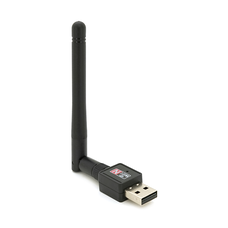 Бездротовий мережний адаптер з антеною 2DBI Wi-Fi-USB Merlion CL-UW04, RT7601, 802.11bgn, 150MB, 2.4 GHz, WIN7/XP/Vista/2K/MAC/LINUX, Blister Q400 Зображення