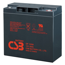 Акумуляторна батарея CSB GP12200, 12V 20Ah (181х77х167 мм), Q4 Зображення