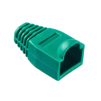 Ковпачок ізолюючий Merlion RJ-45 Green (100 шт / уп.) Изображение