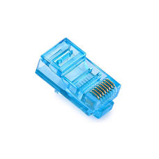 Конектор Merlion RJ-45 8P8C UTP Cat-5 (100 шт / уп.) Q100 Синій Изображение