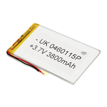 Літій-полімерний акумулятор 4*60*115mm 3,7V (Li-ion 3.7В 3500мА·год) Зображення