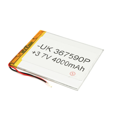 Літій-полімерний акумулятор 3.5*75*90mm (Li-ion 3.7В 3000мА·год) Зображення