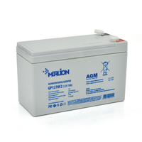 Акумуляторна батарея MERLION AGM GP1270F2 12 V 7Ah ( 150 x 65 x 95 (100) ) White Q10/480 Изображение