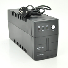 ДБЖ Ritar RTP625 (375W) Proxima-L, LED, AVR, 2st, 2xUNIVERSAL socket, 1x12V7Ah, plastik Case ( 300 x 100 x 140 ) Изображение