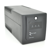 ДБЖ Ritar RTP1000 (600W) Proxima-L, LED, AVR, 3st, 4xSCHUKO socket, 2x12V7Ah, plastik Case  ( 460 x 225 x 245 ) Q2 Зображення